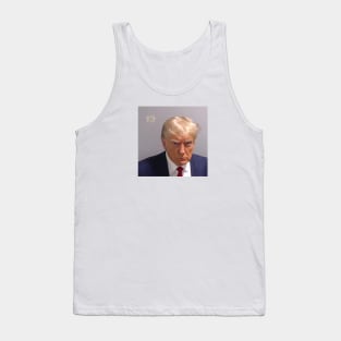 Donald Trump Mug Shot Tank Top